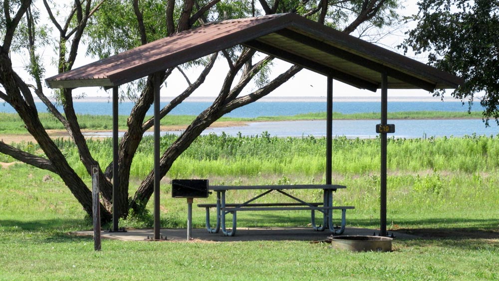 Walk-in Site #C19 in the Overflow C area.