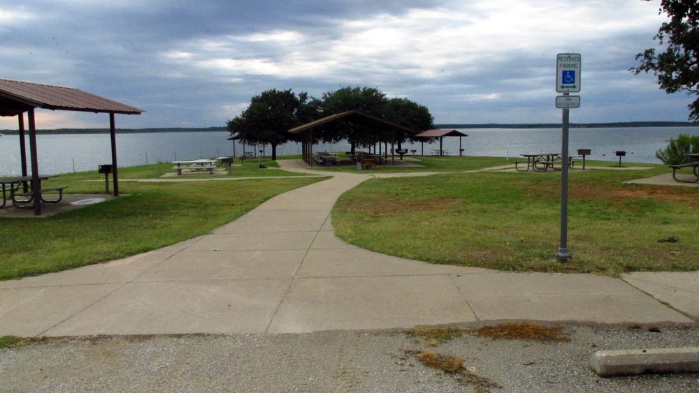 Ray Roberts Lake State Park Pavilions Isle Du Bois Unit Texas