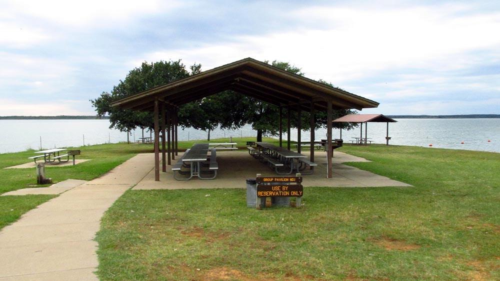 Group Picnic Pavilion 1 in the Isle du Bois Unit.