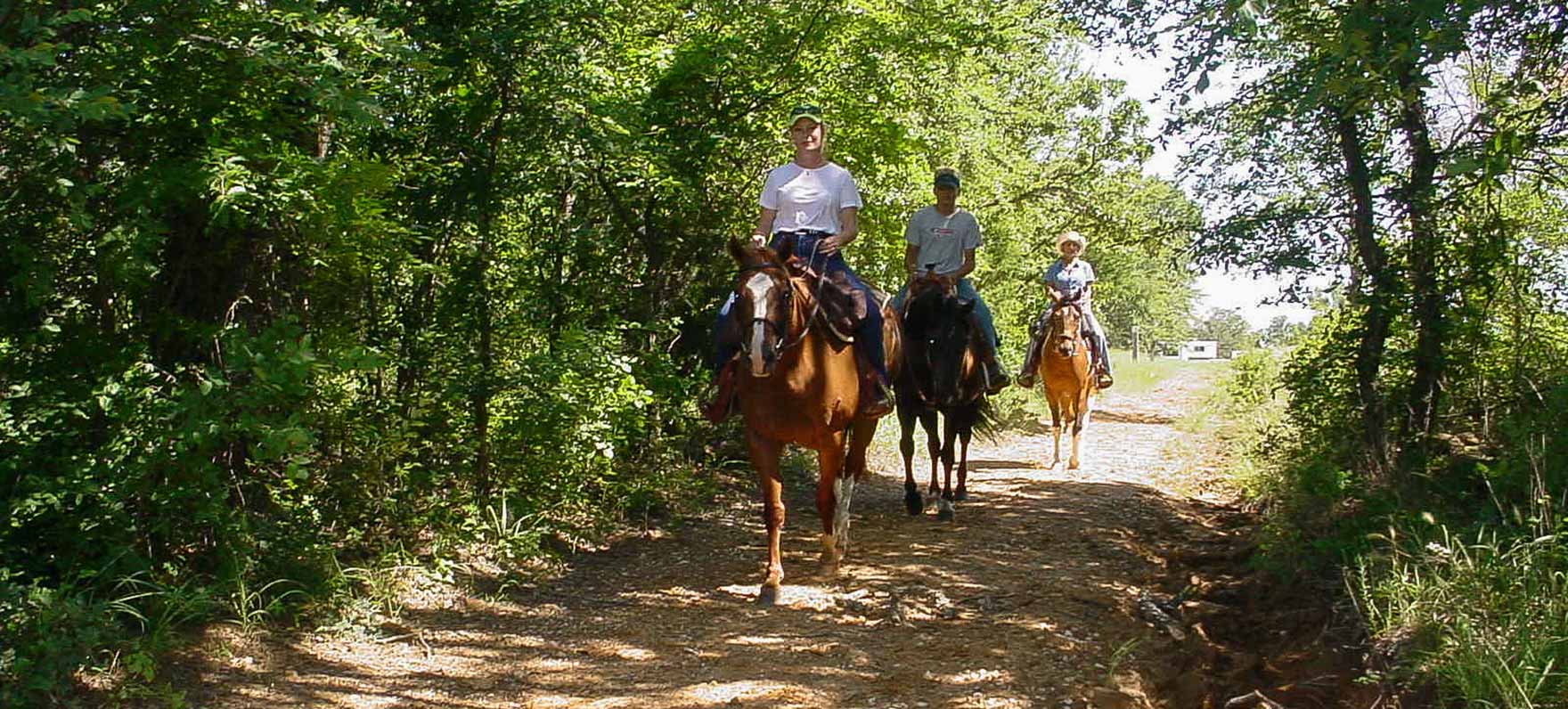 horse back riding in Ray Roberts Lake State Park