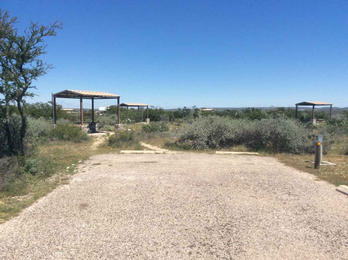 Campsite 4 in Desert Vista Camping Area.
