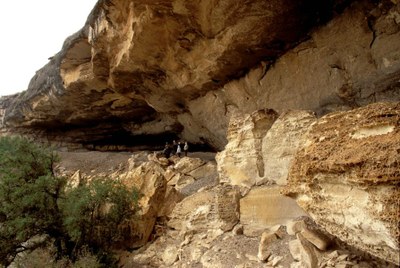 Hikers in the Fate Bell Shelter