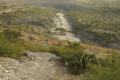 Seminole Canyon from above