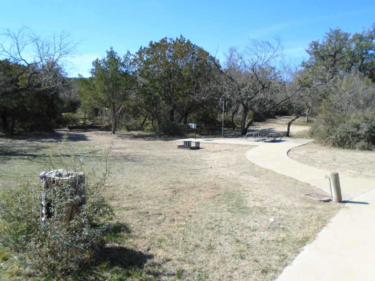 Walk-in Camping Area. 