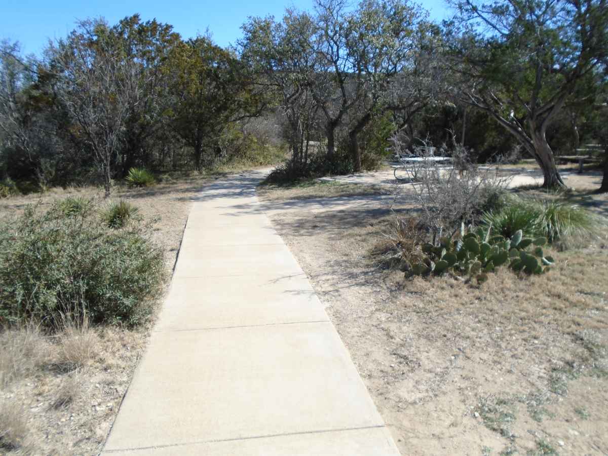 Walk-in Camping Area. 
