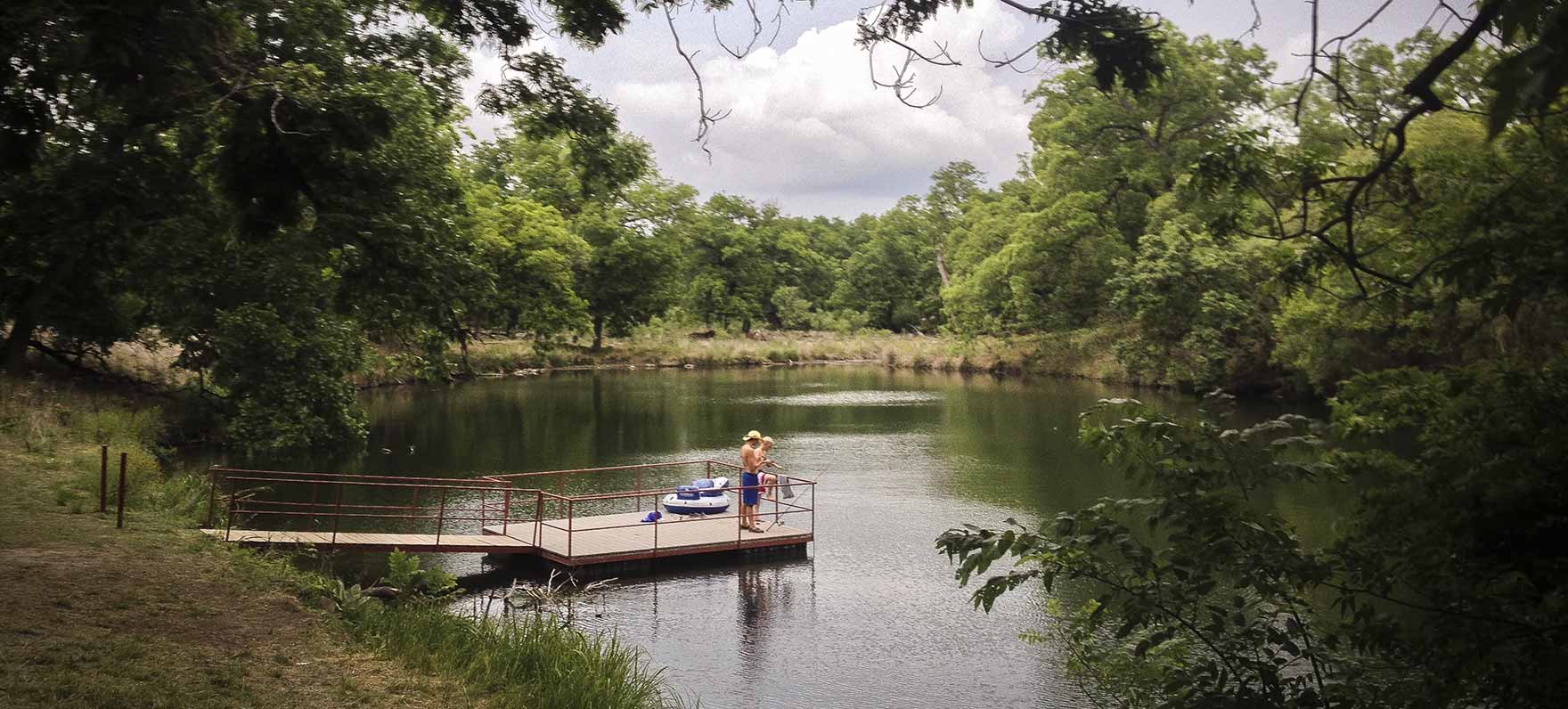 Fishing at Buck Lake 