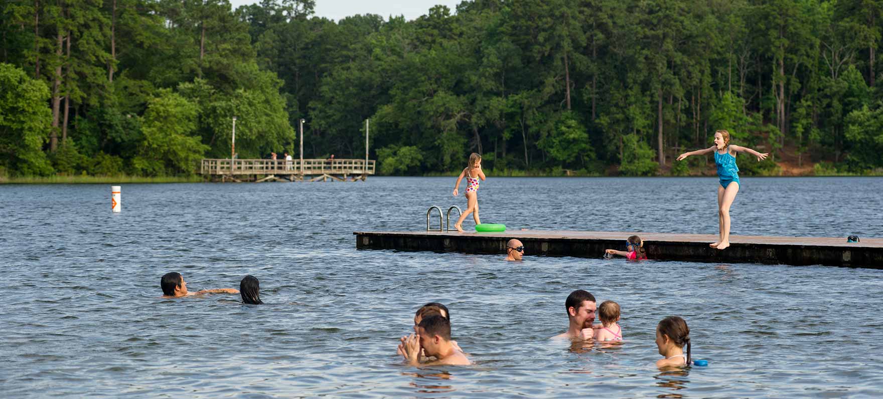 swimming in Tyler SP