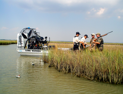 Game Wardens checking Duck Hunters.PNG