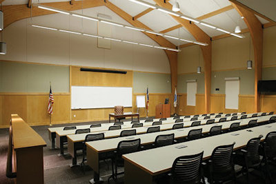 Inside view of main classroom