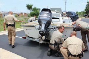 Marine Investigations Unit scours boat