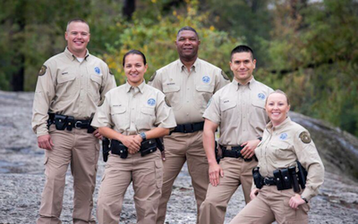 uniform game wardens rock texas warden wildlife department kb