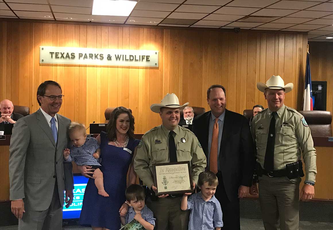 Darrin Peeples - National State Boating Law Administrators Officer of the Year