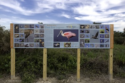 signage for bird identification